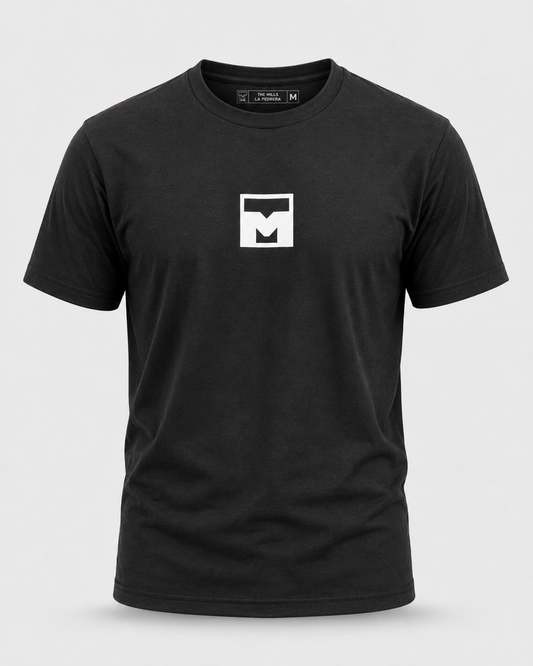 T-shirt The Mills 20 años negra