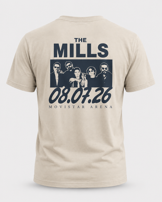 T-shirt The Mills 20 años Beige